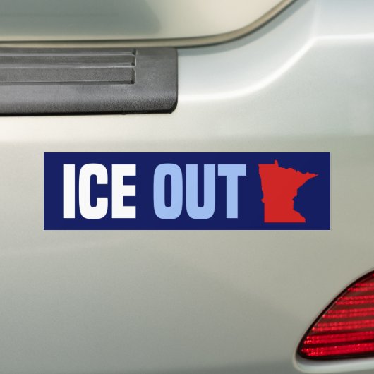 Autocollant De Voiture Sortie des services de l'immigration et des douane (En voiture)