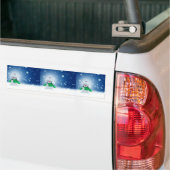 Autocollant De Voiture Souhaits de Snowman (Sur camion)