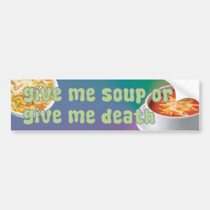 Autocollant De Voiture Soupe Liberty