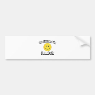 Autocollant De Voiture Souriez Si Vous Aimez Être Juif