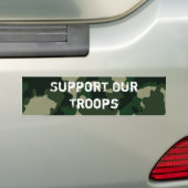 Autocollant De Voiture Soutenez nos troupes (En voiture)