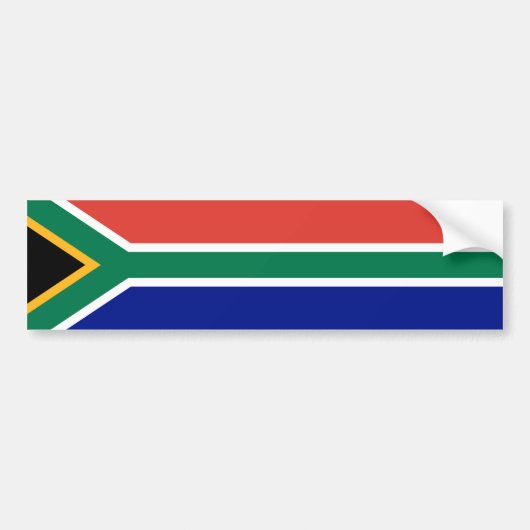 Autocollant De Voiture South Africa Flag (Devant)