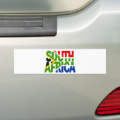 Autocollant De Voiture South Africa + Flag (En voiture)
