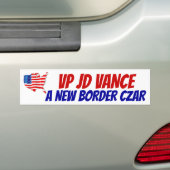 Autocollant De Voiture SOUTIENS VP JD VANCE A NEW BORDER CZAR USA! Drapea (En voiture)