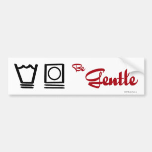 Autocollant De Voiture Soyez doux - adhésif pour pare-chocs