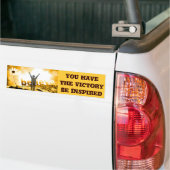 Autocollant De Voiture Soyez encouragé_ (Sur camion)