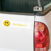 Autocollant De Voiture Soyez Happy=) (Sur camion)
