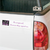 Autocollant De Voiture Soyez original (Sur camion)