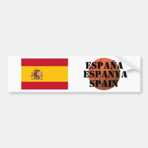 Autocollant De Voiture Spain Basketball Team