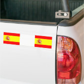 Autocollant De Voiture Spain Flag (Sur camion)