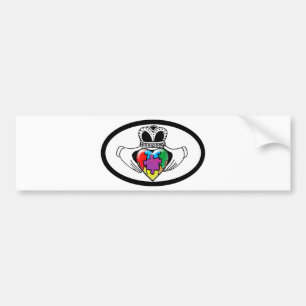 Autocollant De Voiture Spectre Claddagh