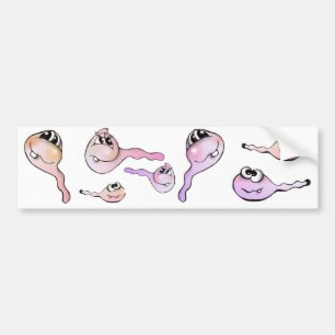 Autocollant De Voiture Spermatozoïdes, spermatozoïdes, autocollants, t