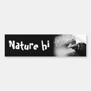 Autocollant De Voiture spiritueux et poulets