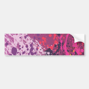 Autocollant De Voiture Splat background