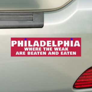 AUTOCOLLANT DE VOITURE SPORTS PHILADELPHIQUES