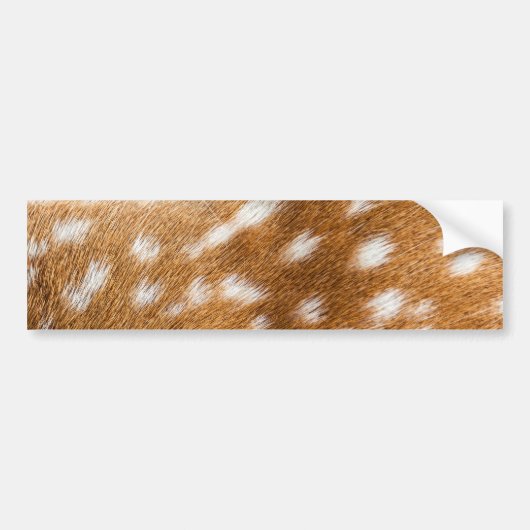 Autocollant De Voiture Spotted deer pour texture (Devant)