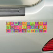 Autocollant De Voiture Squares (En voiture)