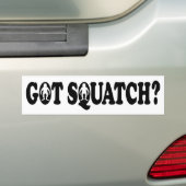 Autocollant De Voiture SQUATCH OBTENU ? - Adhésif pour pare-chocs (En voiture)