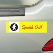Autocollant De Voiture squatch.png, Squatch ! (En voiture)