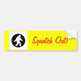 Autocollant De Voiture squatch.png, Squatch !