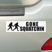Autocollant De Voiture Squatchin allé (En voiture)