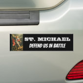 Autocollant De Voiture St Michael Arkhangel nous défendent dans la (En voiture)