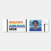 Autocollant De Voiture Stacey Abrams (Devant)
