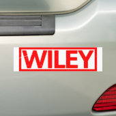 Autocollant De Voiture Stamp Wiley (En voiture)