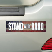 Autocollant De Voiture Stand with Rand Paul 2016 (En voiture)