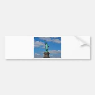 Autocollant De Voiture Statue de la Liberté sur un ciel bleu