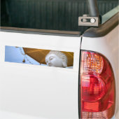 Autocollant De Voiture Statue du Bouddha dans Ciel Bleu, cloches paraplui (Sur camion)