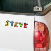 Autocollant De Voiture Steve (Sur camion)