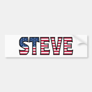 Autocollant De Voiture Steve Name Vorname USA Aufkleber Sticker Auto