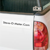Autocollant De Voiture Steve-O-Meter.Com (Sur camion)