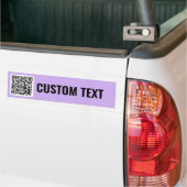 Autocollant De Voiture Sticker à pare-chocs QR Code (Sur camion)