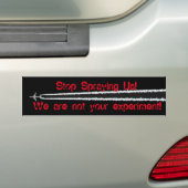 Autocollant De Voiture Sticker anti Chem Trail (En voiture)