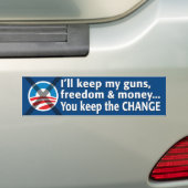 Autocollant De Voiture Sticker anti-Obama (En voiture)