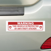 Autocollant De Voiture Sticker anti-vol (En voiture)