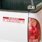 Autocollant De Voiture Sticker anti-vol (Sur camion)
