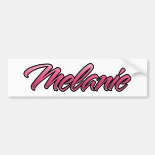 Autocollant De Voiture Sticker Aufkleber rose pâle Mélanie