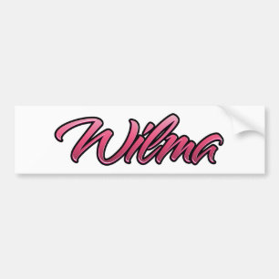 Autocollant De Voiture Sticker Aufkleber rose pâle Wilma