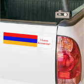 Autocollant De Voiture Sticker avec Drapeau d'Arménie (Sur camion)