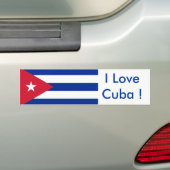 Autocollant De Voiture Sticker avec drapeau de Cuba (En voiture)