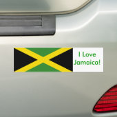 Autocollant De Voiture Sticker avec Drapeau de Jamaïque (En voiture)