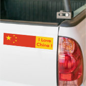 Autocollant De Voiture Sticker avec drapeau de la Chine (Sur camion)