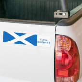 Autocollant De Voiture Sticker avec drapeau de l'Écosse (Sur camion)