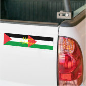 Autocollant De Voiture Sticker avec Drapeau de Palestine (Sur camion)