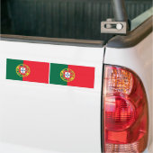 Autocollant De Voiture Sticker avec drapeau du Portugal (Sur camion)