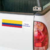 Autocollant De Voiture Sticker avec le drapeau de la Colombie (Sur camion)