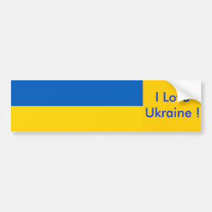 Autocollant De Voiture Sticker avec le drapeau de l'Ukraine